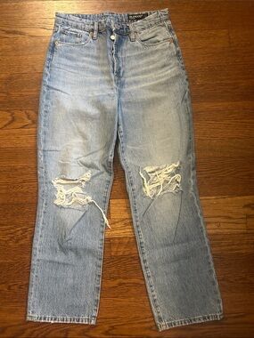 Blank NYC Light Wash Distressed Boyfriend Jeans